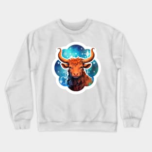 Taurus 2 zodiac art #tshirt T-Shirt Crewneck Sweatshirt